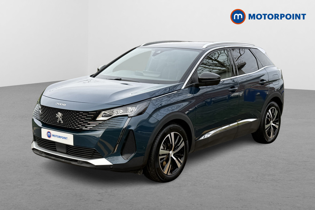 Peugeot 3008 GT Automatic Petrol Plug-In Hybrid SUV - Stock Number (1605604) - Passenger side front corner