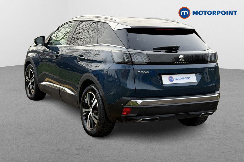 Peugeot 3008 GT Automatic Petrol Plug-In Hybrid SUV - Stock Number (1605604) - Passenger side rear corner