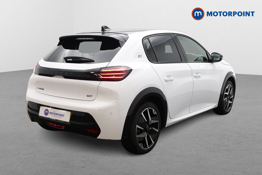 Peugeot 208 GT Automatic Electric Hatchback - Stock Number (1605993) - Drivers side rear corner