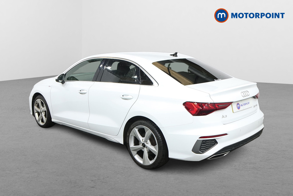 Audi A3 S Line Manual Petrol Saloon - Stock Number (1606175) - Passenger side rear corner