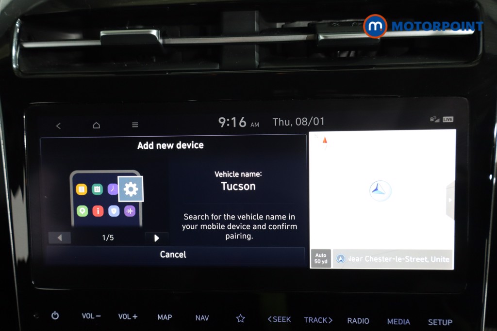 Hyundai Tucson Se Connect Manual Petrol SUV - Stock Number (1606688) - 8th supplementary image