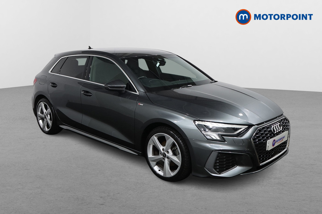 Audi A3 S Line Automatic Petrol Hatchback - Stock Number (1607027) - Drivers side front corner