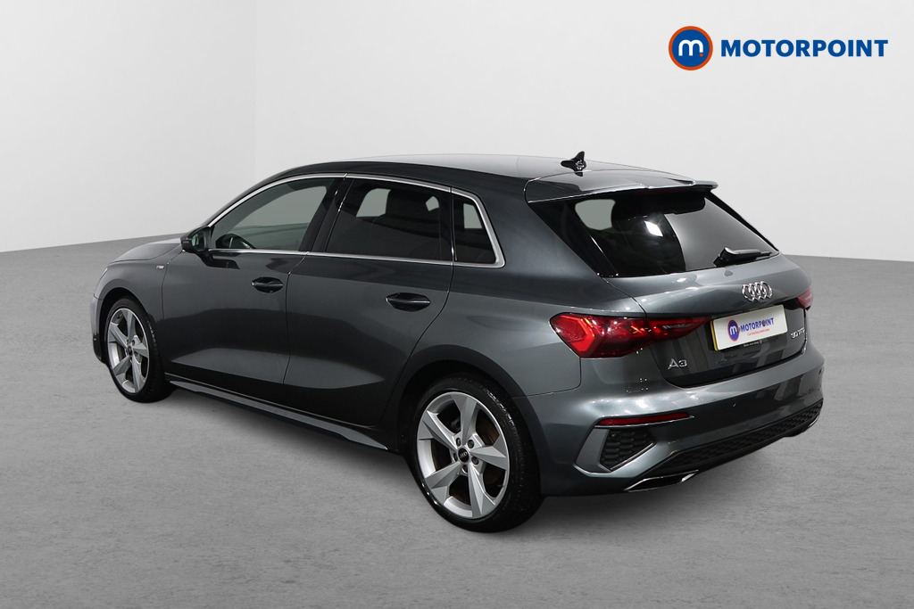 Audi A3 S Line Automatic Petrol Hatchback - Stock Number (1607027) - Passenger side rear corner