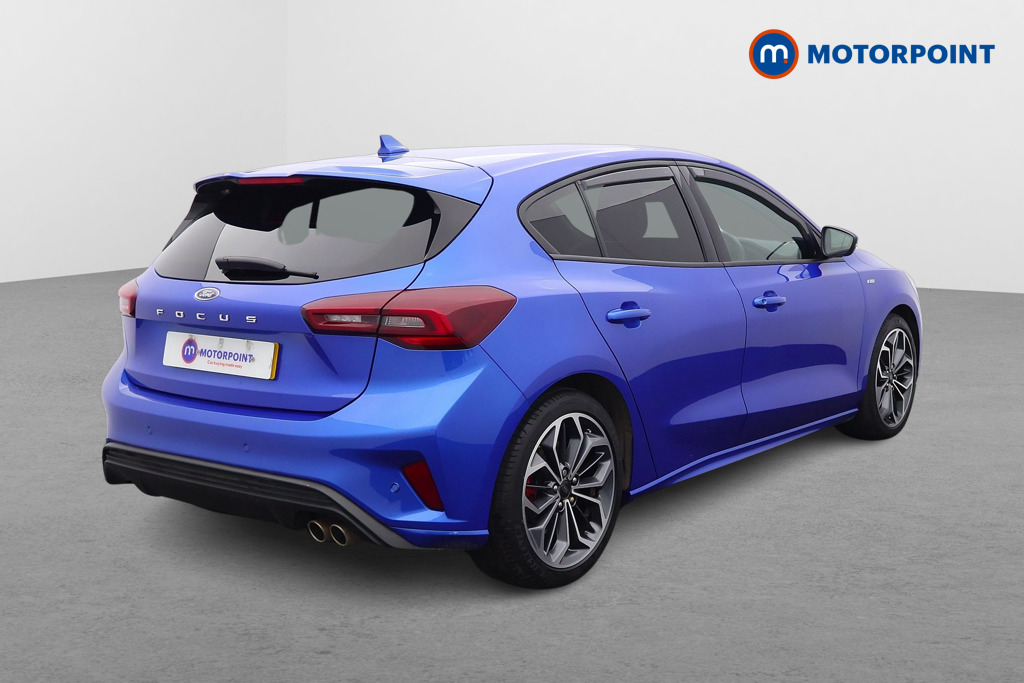 Ford Focus St-Line X Manual Petrol Hatchback - Stock Number (1607035) - Drivers side rear corner