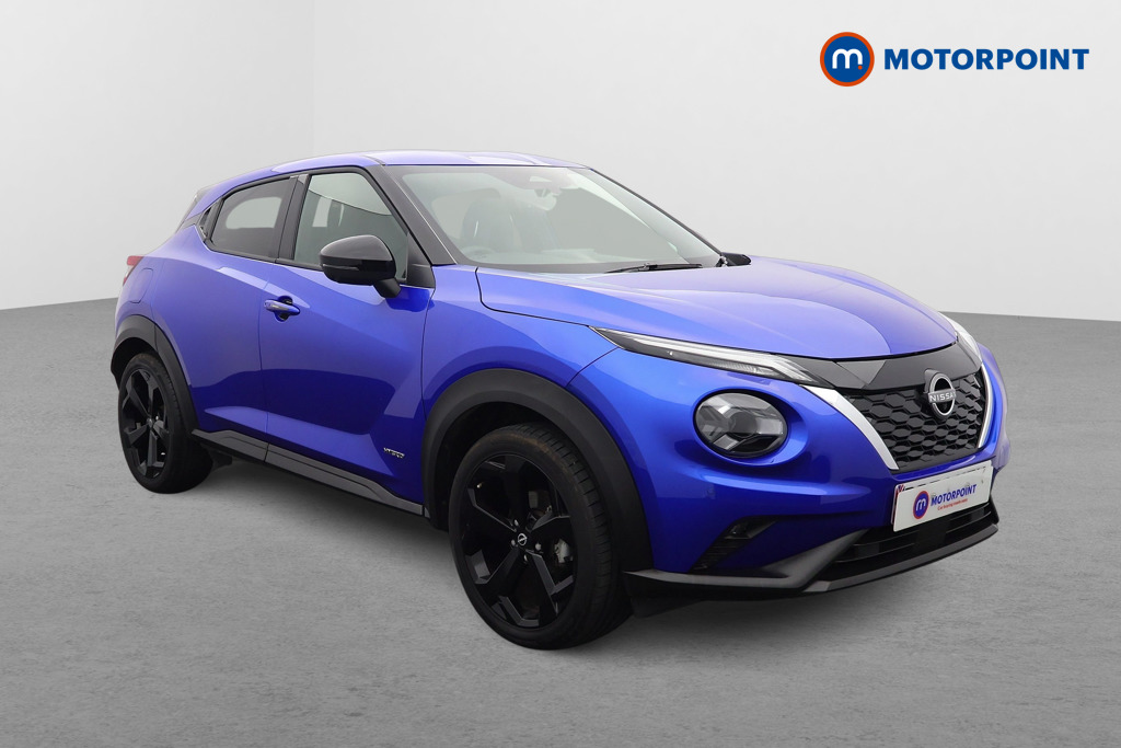 Nissan Juke Tekna Automatic Petrol-Electric Hybrid SUV - Stock Number (1607038) - Drivers side front corner
