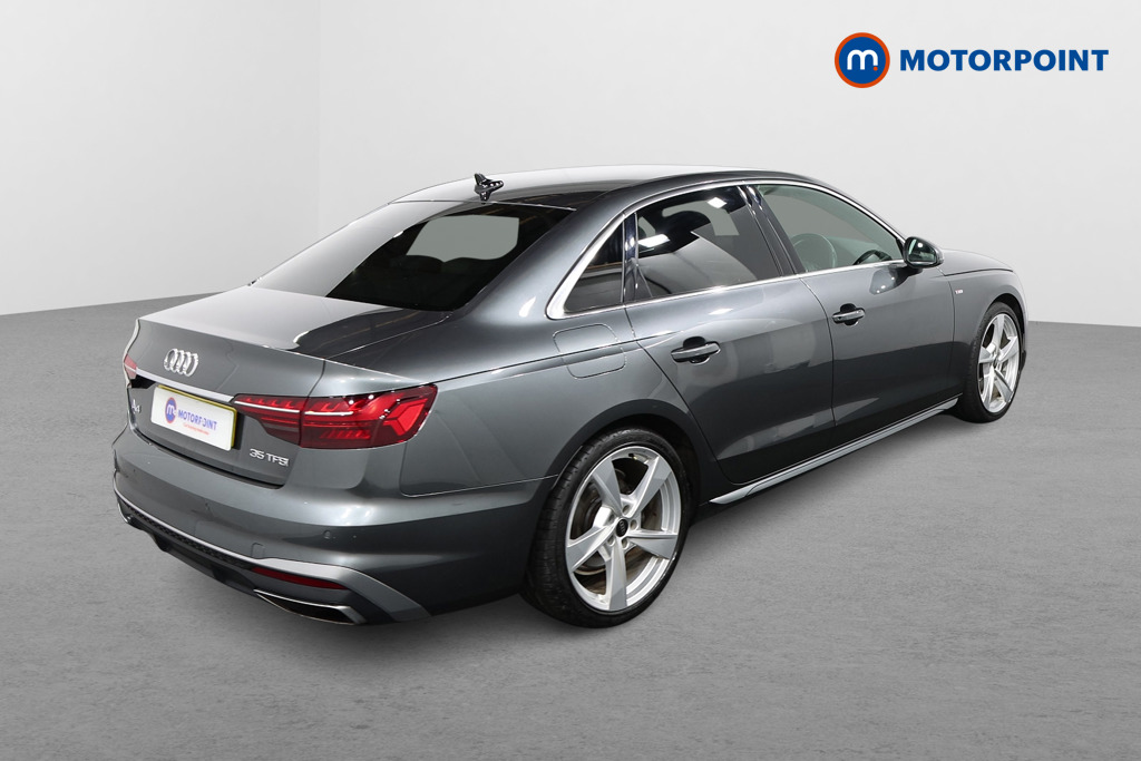 Audi A4 S Line Automatic Petrol Saloon - Stock Number (1607043) - Drivers side rear corner