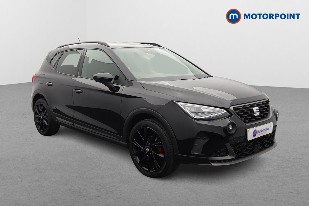 Seat Arona Fr Black Edition Automatic Petrol SUV - Stock Number (1607335) - Drivers side front corner