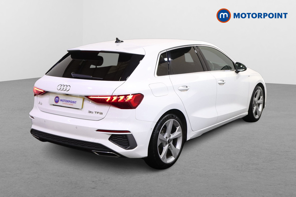 Audi A3 S Line Automatic Petrol Hatchback - Stock Number (1601774) - Drivers side rear corner