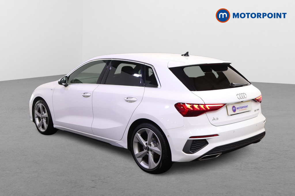 Audi A3 S Line Automatic Petrol Hatchback - Stock Number (1601774) - Passenger side rear corner