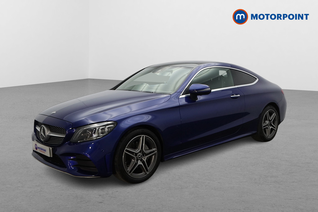 Mercedes-Benz C Class Amg Line Automatic Petrol Coupe - Stock Number (1602386) - Passenger side front corner