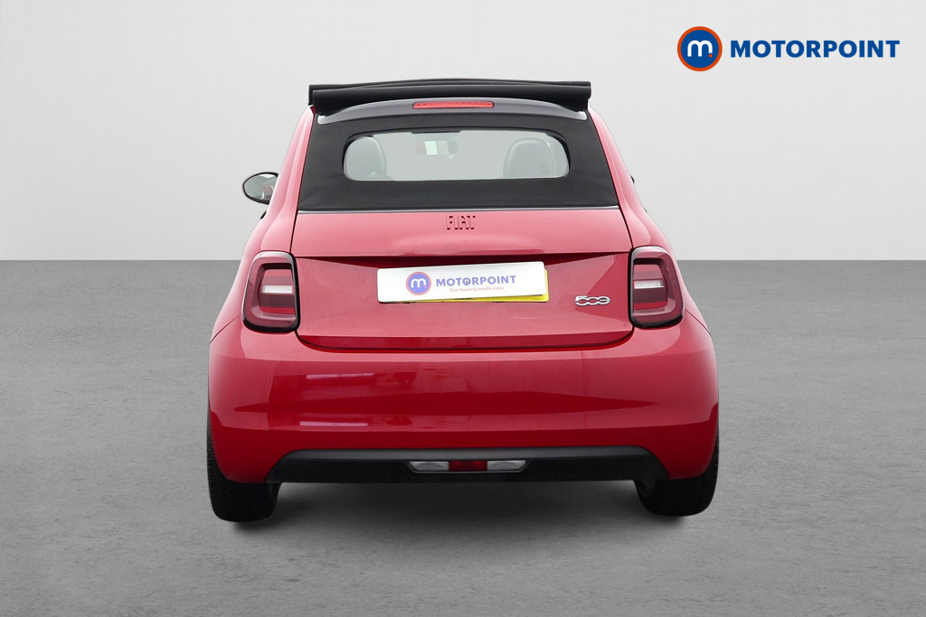 Fiat 500 RED Automatic Electric Convertible - Stock Number (1603446) - Rear bumper