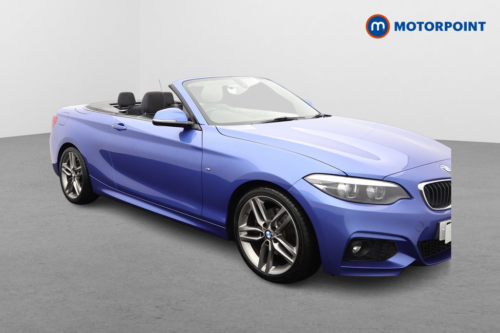 BMW 2 Series M Sport Automatic Diesel Convertible - Stock Number (1603640) - Drivers side front corner