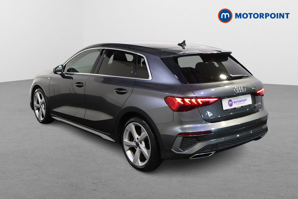 Audi A3 S Line Manual Petrol Hatchback - Stock Number (1604838) - Passenger side rear corner