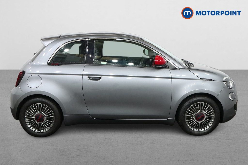 Fiat 500 RED Automatic Electric Hatchback - Stock Number (1604897) - Drivers side