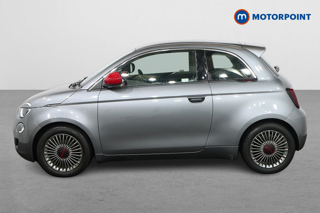 Fiat 500 RED Automatic Electric Hatchback - Stock Number (1604897) - Passenger side
