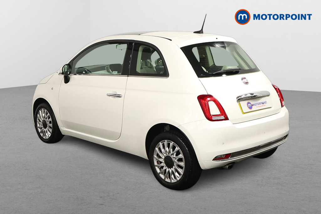 Fiat 500 Lounge Manual Petrol Hatchback - Stock Number (1606085) - Passenger side rear corner