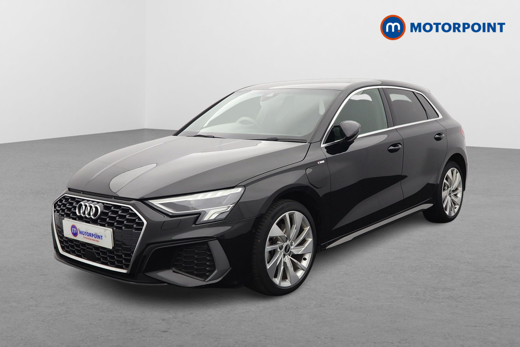 Audi A3 S Line Automatic Petrol Plug-In Hybrid Hatchback - Stock Number (1606667) - Passenger side front corner