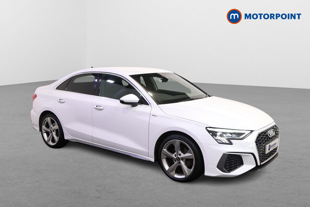 Audi A3 S Line Automatic Petrol Saloon - Stock Number (1607200) - Drivers side front corner