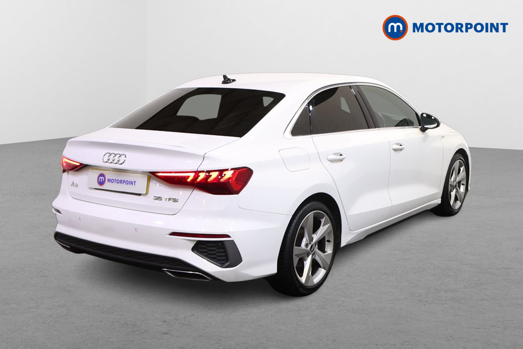 Audi A3 S Line Automatic Petrol Saloon - Stock Number (1607200) - Drivers side rear corner