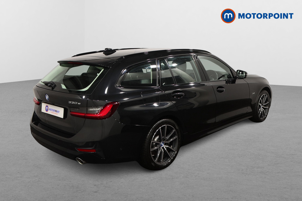 BMW 3 Series Sport Pro Automatic Petrol Plug-In Hybrid Estate - Stock Number (1607470) - Drivers side rear corner