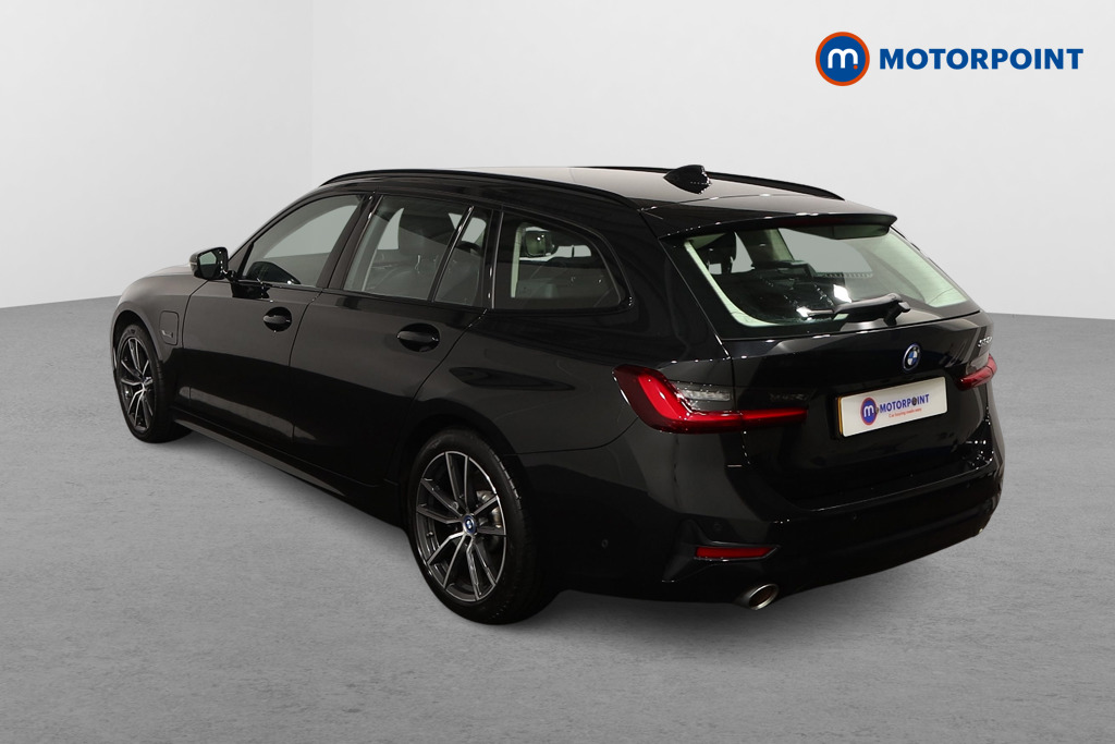 BMW 3 Series Sport Pro Automatic Petrol Plug-In Hybrid Estate - Stock Number (1607470) - Passenger side rear corner