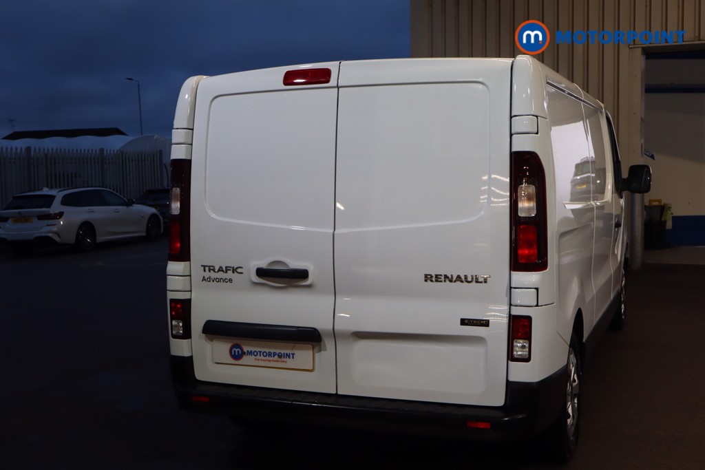 Renault Trafic Advance Automatic Electric Panel Van - Stock Number (1604229) - Drivers side rear corner