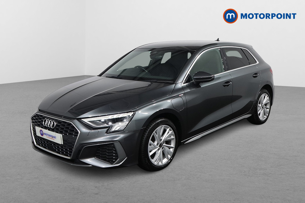 Audi A3 S Line Automatic Petrol Plug-In Hybrid Hatchback - Stock Number (1607209) - Passenger side front corner