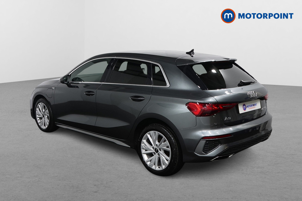 Audi A3 S Line Automatic Petrol Plug-In Hybrid Hatchback - Stock Number (1607209) - Passenger side rear corner