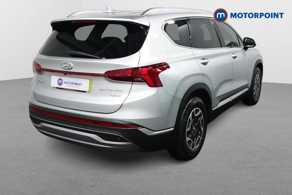 Hyundai Santa Fe Premium Automatic Petrol-Electric Hybrid SUV - Stock Number (1607461) - Drivers side rear corner