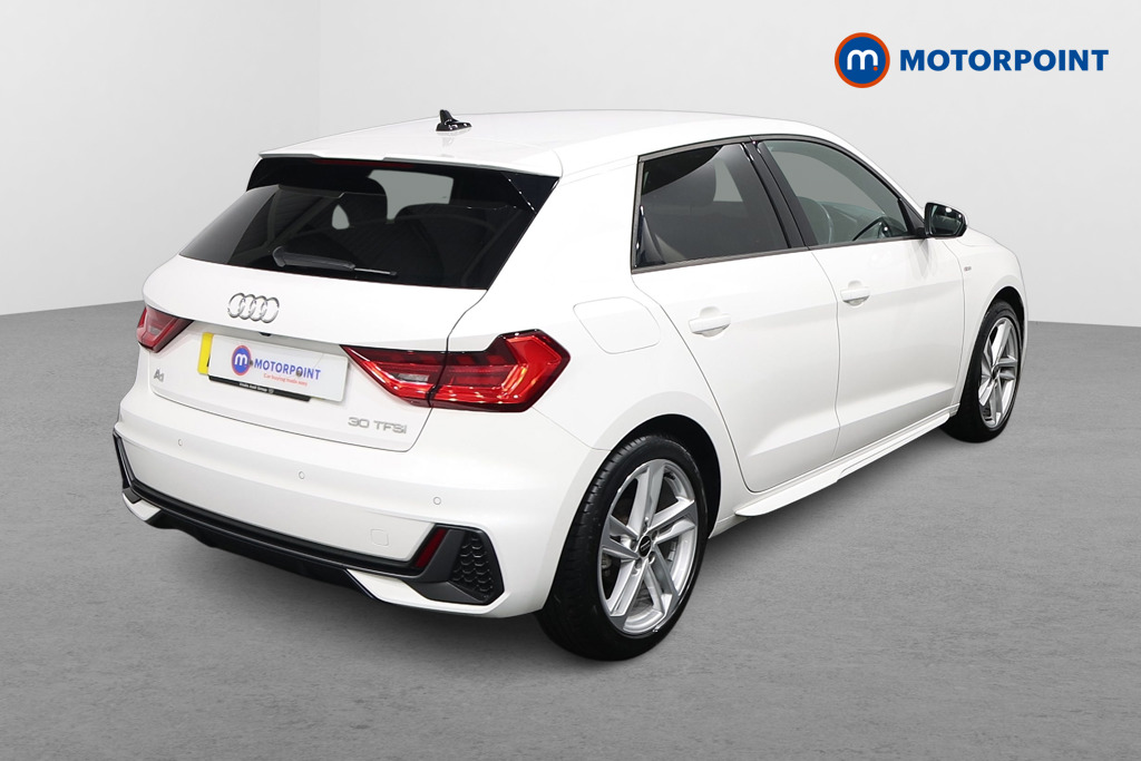 Audi A1 S Line Manual Petrol Hatchback - Stock Number (1607743) - Drivers side rear corner
