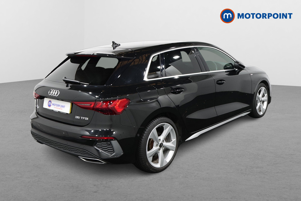 Audi A3 S Line Automatic Petrol Hatchback - Stock Number (1596398) - Drivers side rear corner