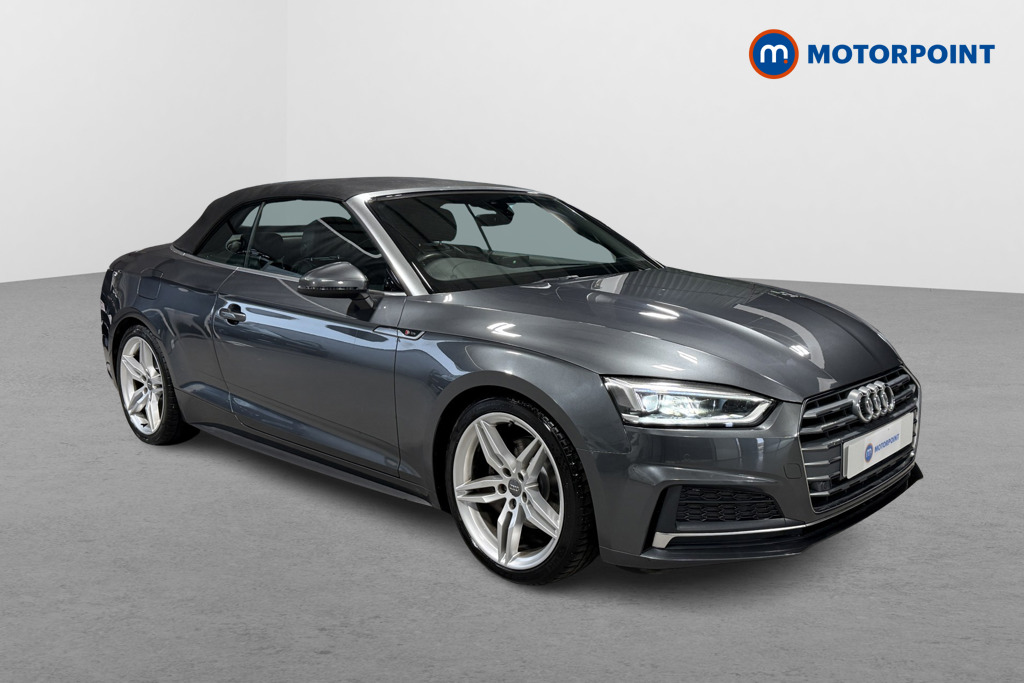 Audi A5 S Line Automatic Petrol Convertible - Stock Number (1599166) - Drivers side front corner