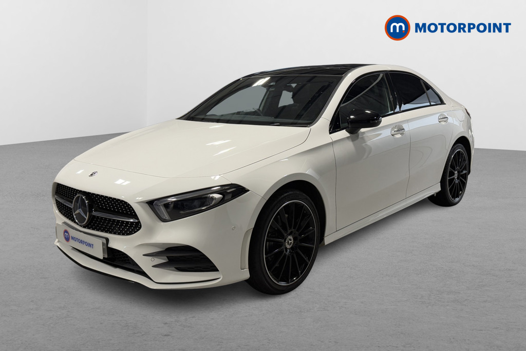 Mercedes-Benz A Class Amg Line Premium Plus Night Edition Automatic Petrol Plug-In Hybrid Saloon - Stock Number (1604457) - Passenger side front corner