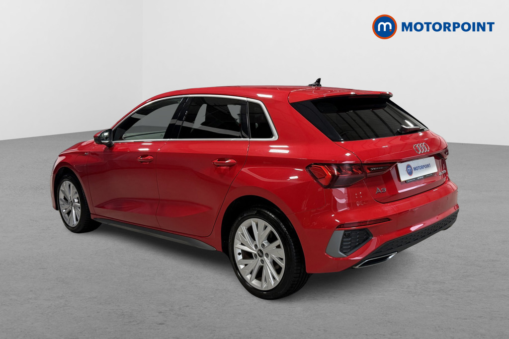 Audi A3 S Line Automatic Petrol Plug-In Hybrid Hatchback - Stock Number (1604810) - Passenger side rear corner