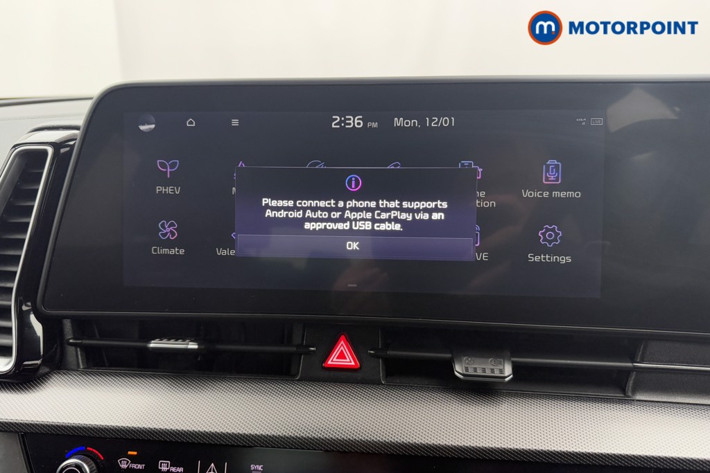 KIA Sportage Gt-Line Automatic Petrol Plug-In Hybrid SUV - Stock Number (1604952) - 11th supplementary image