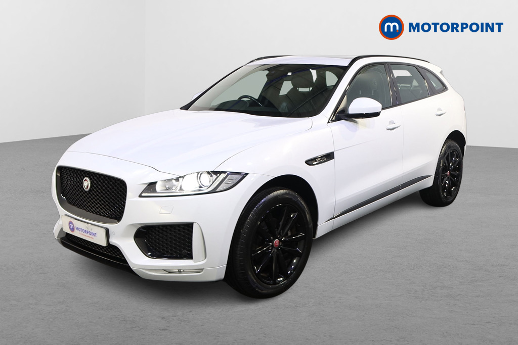 Jaguar F-Pace Chequered Flag Automatic Diesel SUV - Stock Number (1605300) - Passenger side front corner