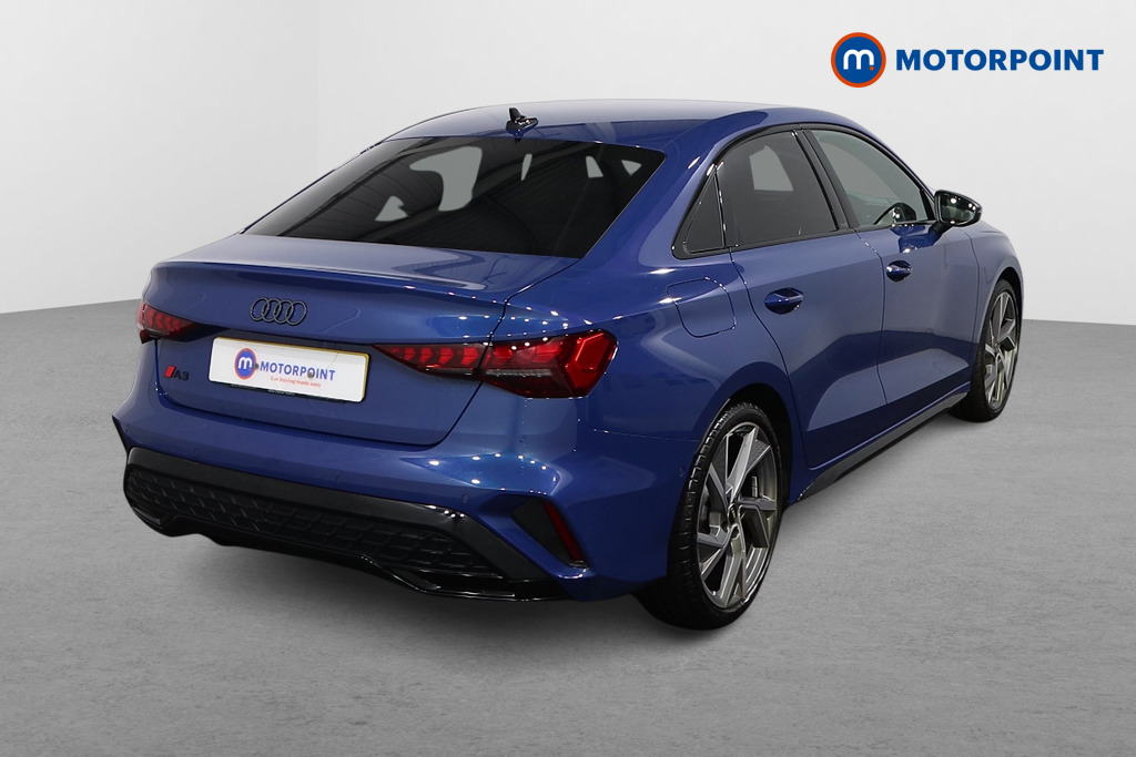 Audi A3 Black Edition Manual Petrol Saloon - Stock Number (1606599) - Drivers side rear corner