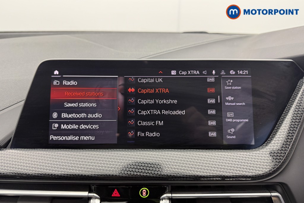 BMW 1 Series Sport Manual Petrol Hatchback - Stock Number (1607237) - 6th supplementary image