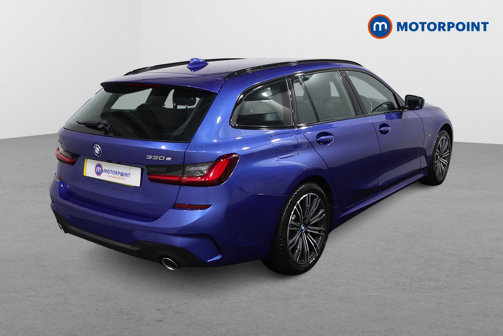 BMW 3 Series M Sport Automatic Petrol Plug-In Hybrid Estate - Stock Number (1607239) - Drivers side rear corner
