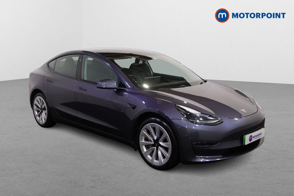Tesla Model 3 Long Range Automatic Electric Saloon - Stock Number (1607243) - Drivers side front corner
