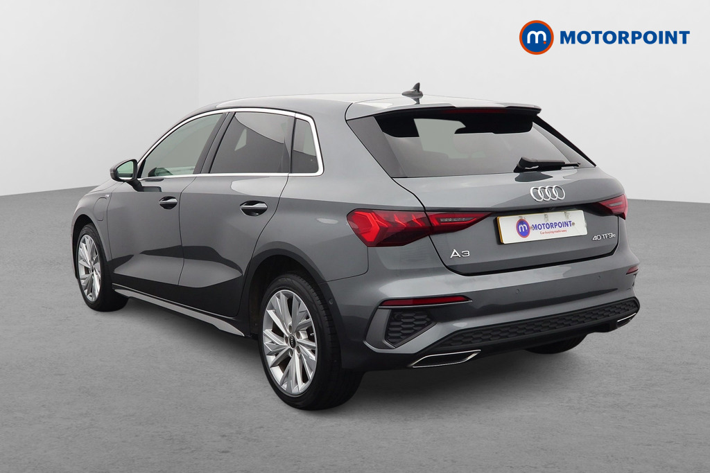 Audi A3 S Line Automatic Petrol Plug-In Hybrid Hatchback - Stock Number (1607270) - Passenger side rear corner