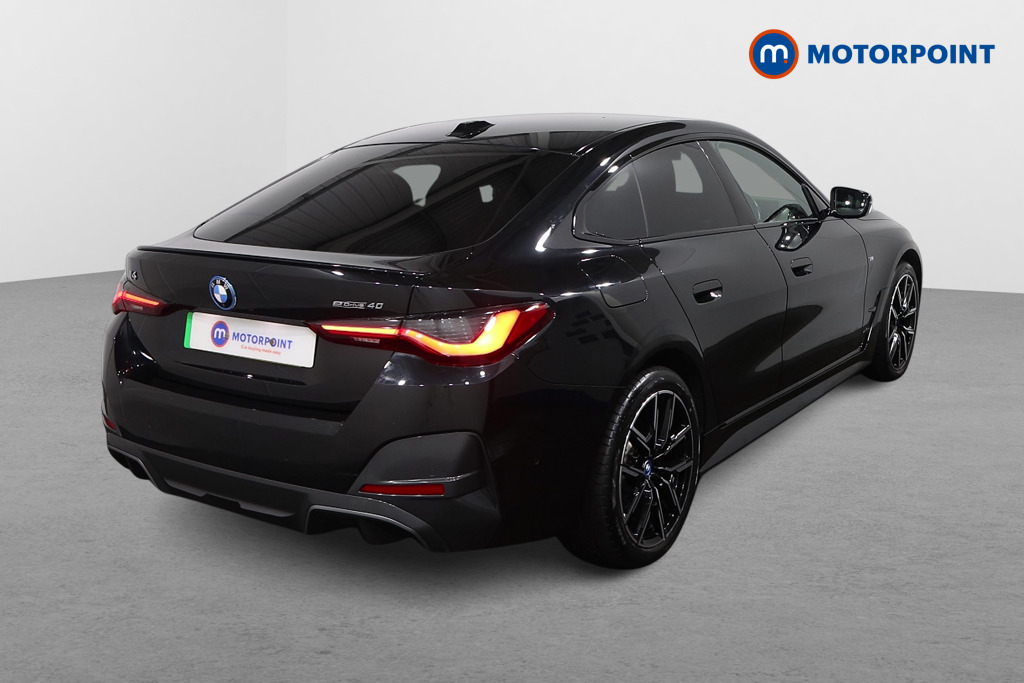 BMW I4 M Sport Automatic Electric Hatchback - Stock Number (1607497) - Drivers side rear corner