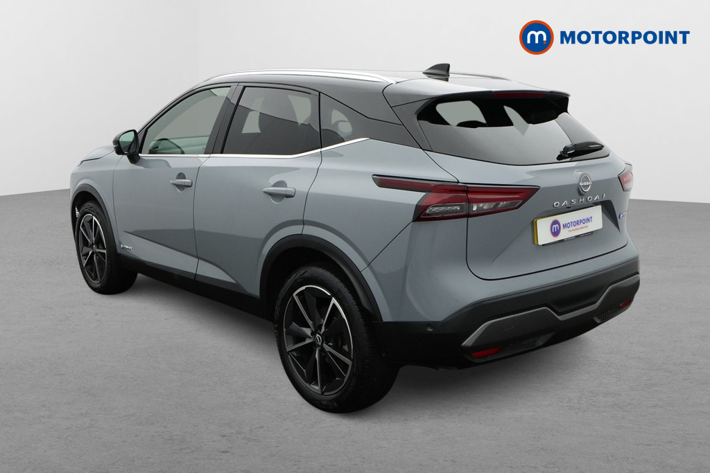 Nissan Qashqai Tekna Automatic Petrol-Electric Hybrid SUV - Stock Number (1598957) - Passenger side rear corner