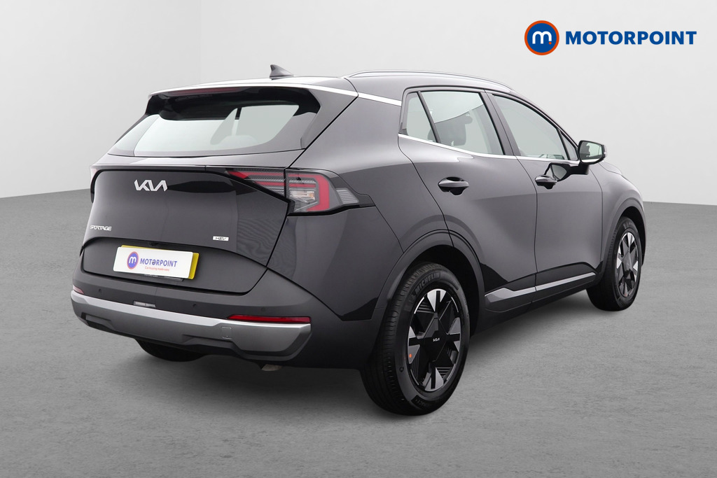 KIA Sportage Pure Automatic Petrol-Electric Hybrid SUV - Stock Number (1602039) - Drivers side rear corner