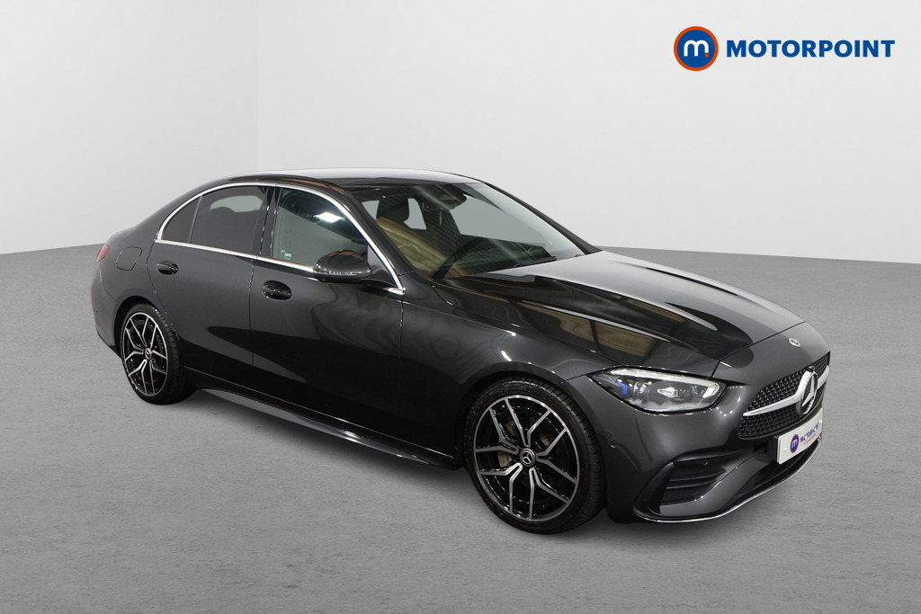 Mercedes-Benz C Class Amg Line Automatic Petrol Saloon - Stock Number (1602721) - Drivers side front corner