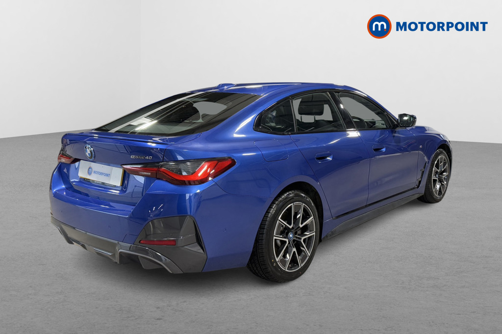BMW I4 M Sport Automatic Electric Hatchback - Stock Number (1604440) - Drivers side rear corner