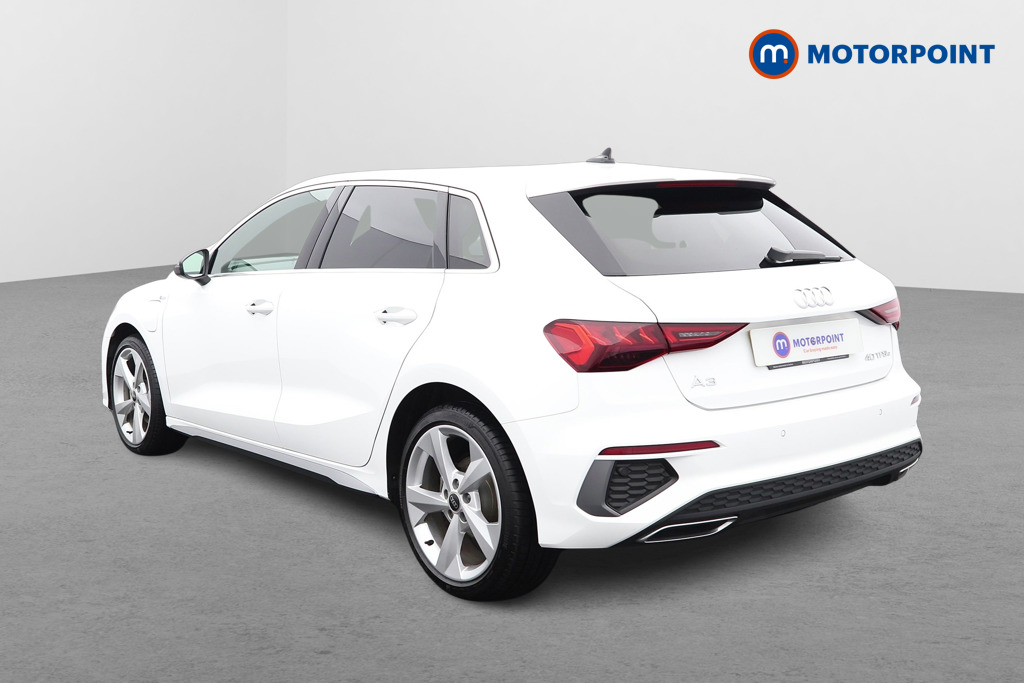 Audi A3 S Line Automatic Petrol Plug-In Hybrid Hatchback - Stock Number (1605374) - Passenger side rear corner