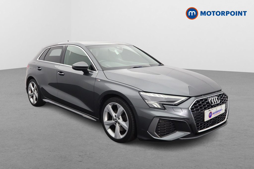 Audi A3 S Line Automatic Petrol Hatchback - Stock Number (1606481) - Drivers side front corner