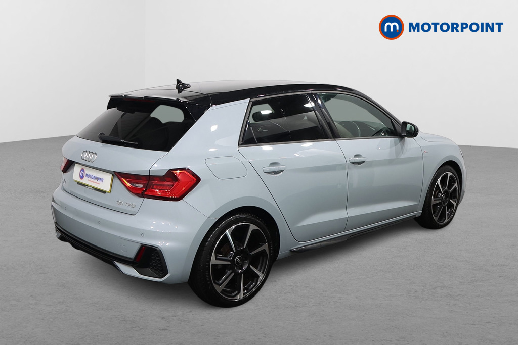Audi A1 Black Edition Manual Petrol Hatchback - Stock Number (1607188) - Drivers side rear corner