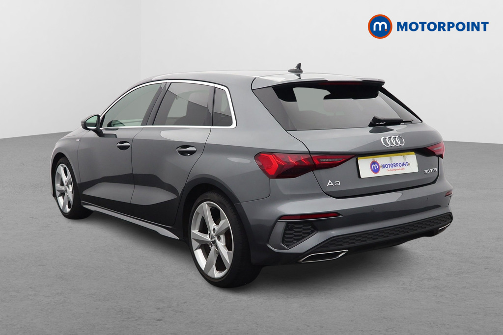 Audi A3 S Line Automatic Petrol Hatchback - Stock Number (1607245) - Passenger side rear corner